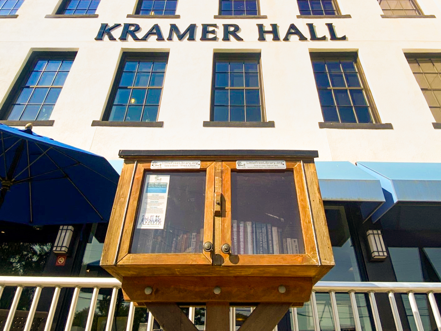 Little Free Library of Kramer Hall