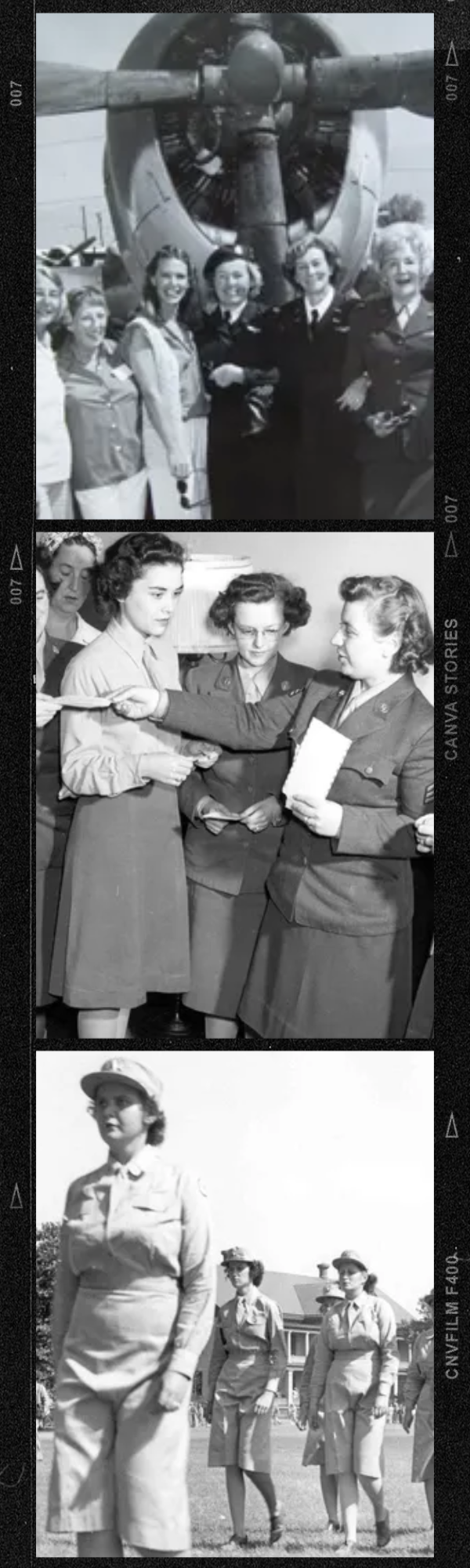 flyer for events on New Jersey women in World War II and New Jersey Women's activism