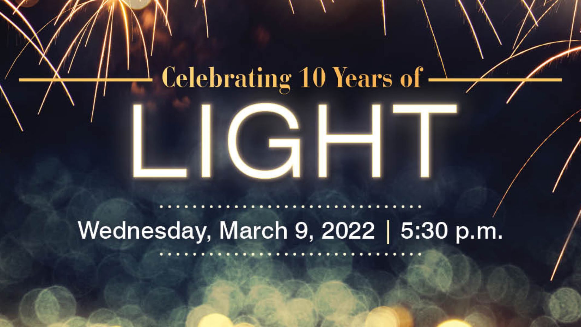 Celebrating 10 Years of LIGHT