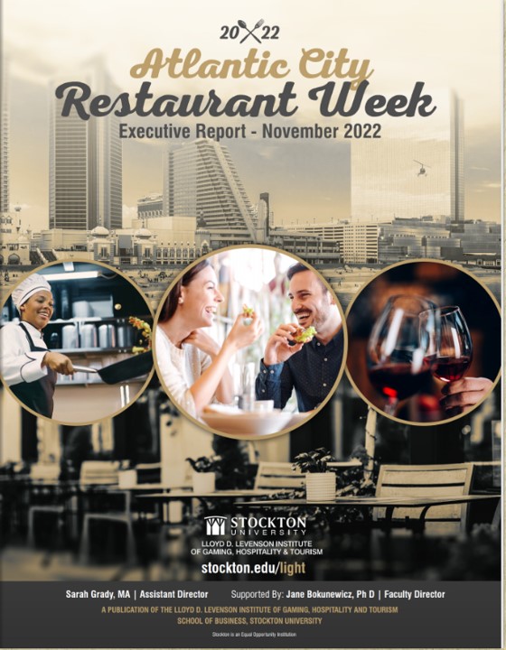 Atlantic City Restaurant Week 2022 - Report Cover