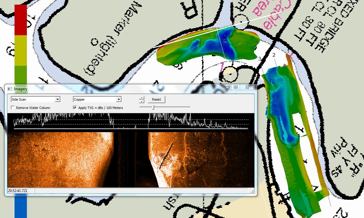 Images of Hydrographic Survey
