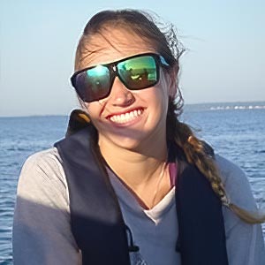 photograph of Stockton University Student, Jessica Dancer, Marine Science alumna