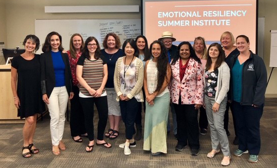 Thirteen faculty members under the leadership of Amee Shah, associate professor of Health Science, completed a two-day summer institute intensive