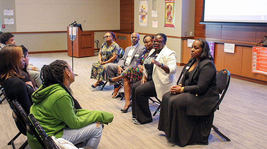 A panel session with guest speakers