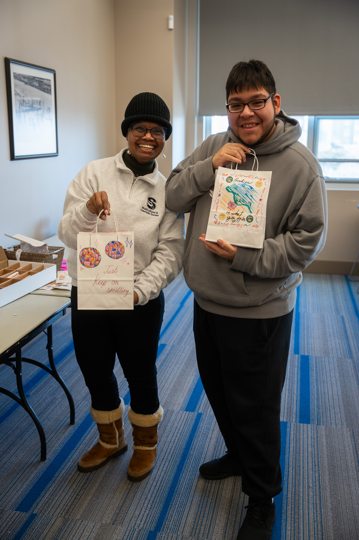 MLK Day of Service volunteers