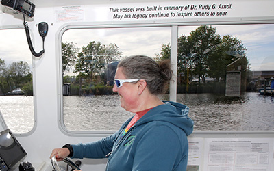 Arndt boat inscription