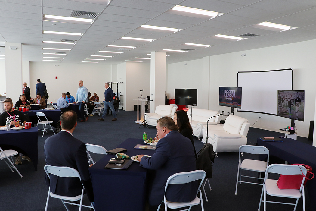 inside of esports innovation center