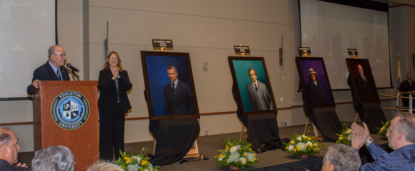 Presidential Portraits Unveiling
