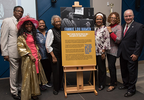 fannie lou hamer event room dedication