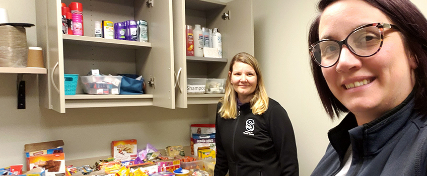 food pantry monica and laura