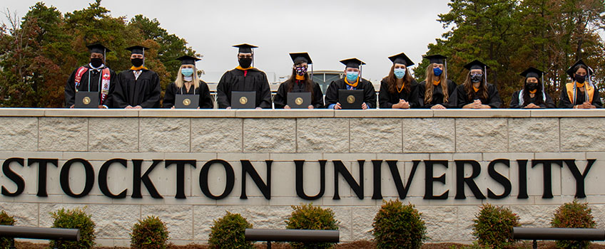 graduation fall 2020 group wall