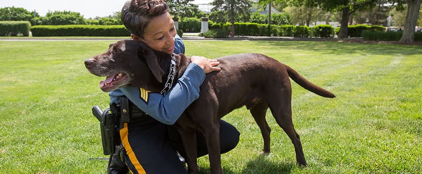 K-9 Hemi with Lt. Tracy Stuart