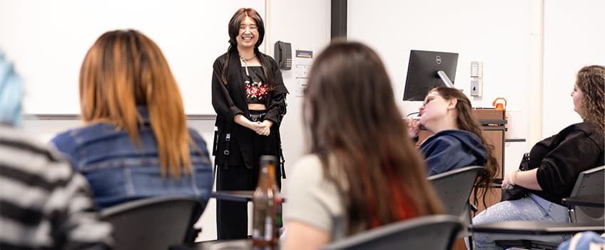 Stockton University Digital Studies instructor MeeNa Ko