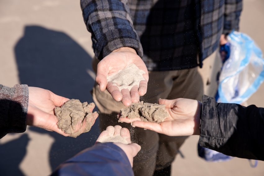 sand comparison