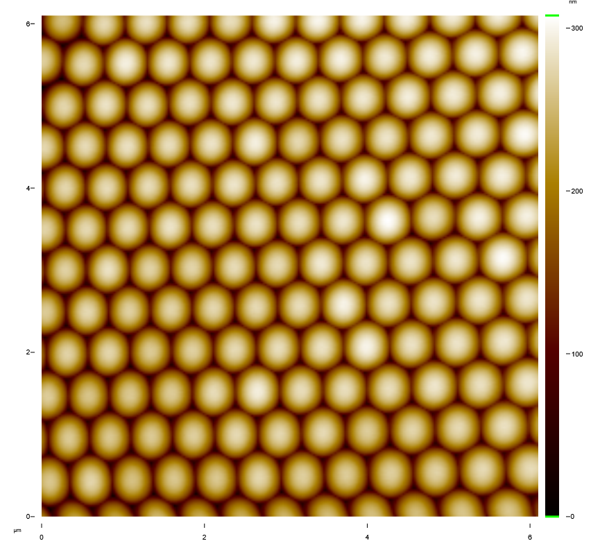 atomic force microscope image