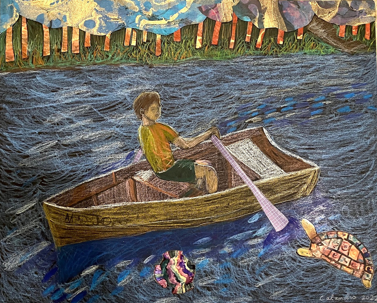 Ann Calabro Rowboat