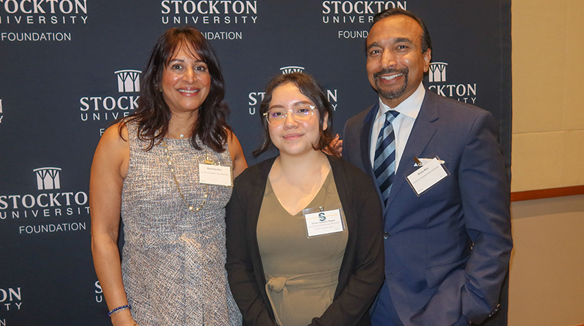 Manisha and Pryia Roy with Evita Vasquez Reyes
