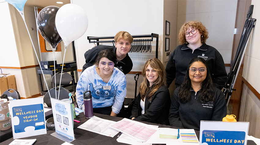 Kristen and some peer educators