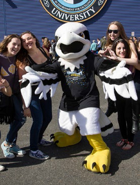 Talon the mascot