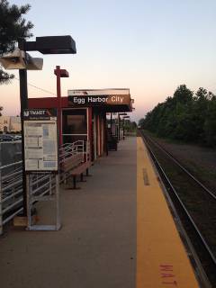 Egg Harbor City Train Station