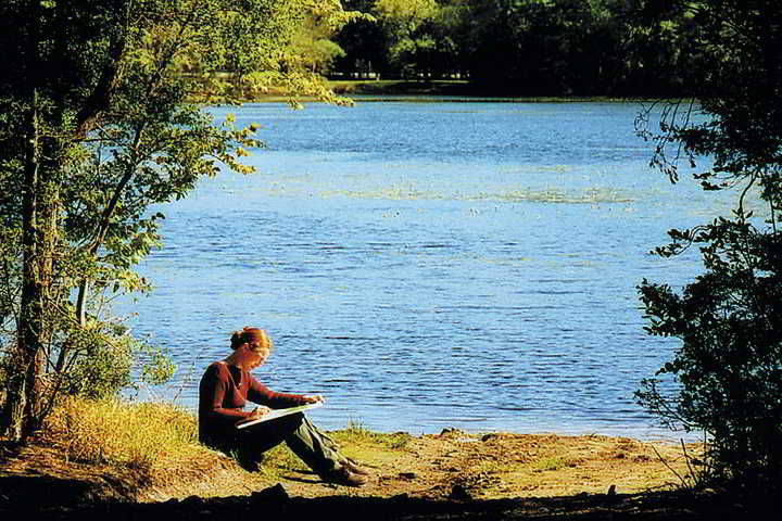 Student drawing by Lake Fred