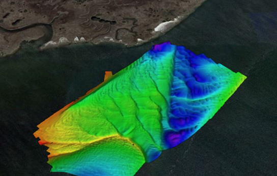 Little Egg inlet bathymetry