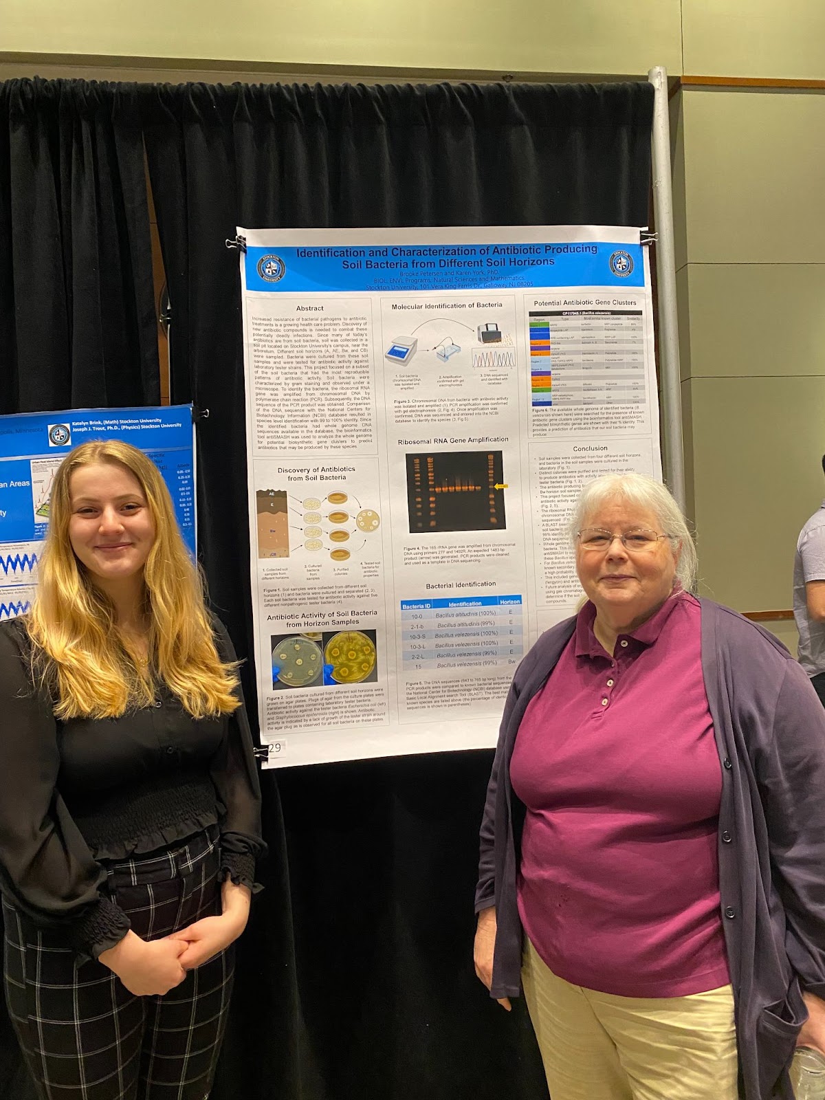 Brooke Petersen '24 and Dr. Karen York.