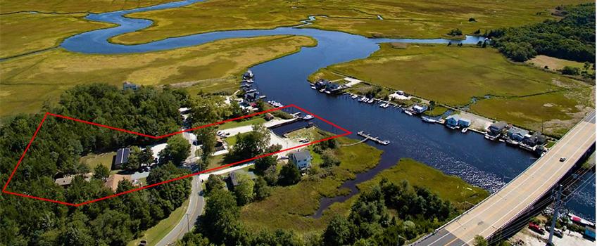 Aerial view of Marine Field Station