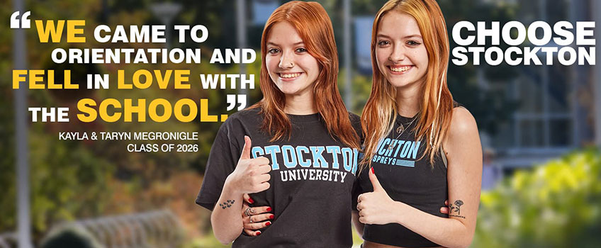 Twins join Environmental Sciences
