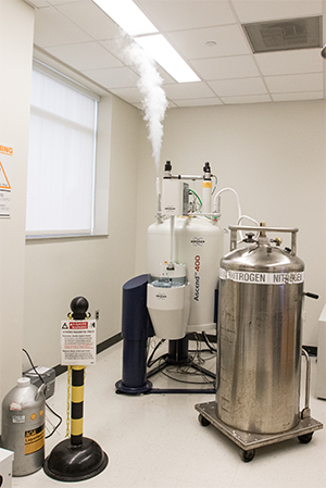 IMage of Bruker Advance 400 MHz NMR Spectrometer