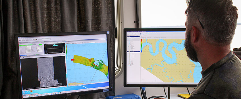 Marine Science hydrography mapping
