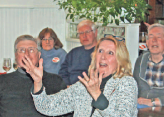 Image from the Asbury Park Press of audience at the NJ Maritime Museum presentation on Jan. 19