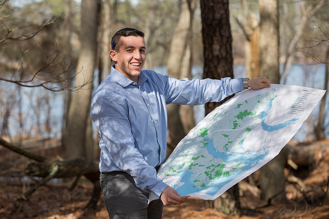 Image of Environmental Sciences student Vincent Palmieri