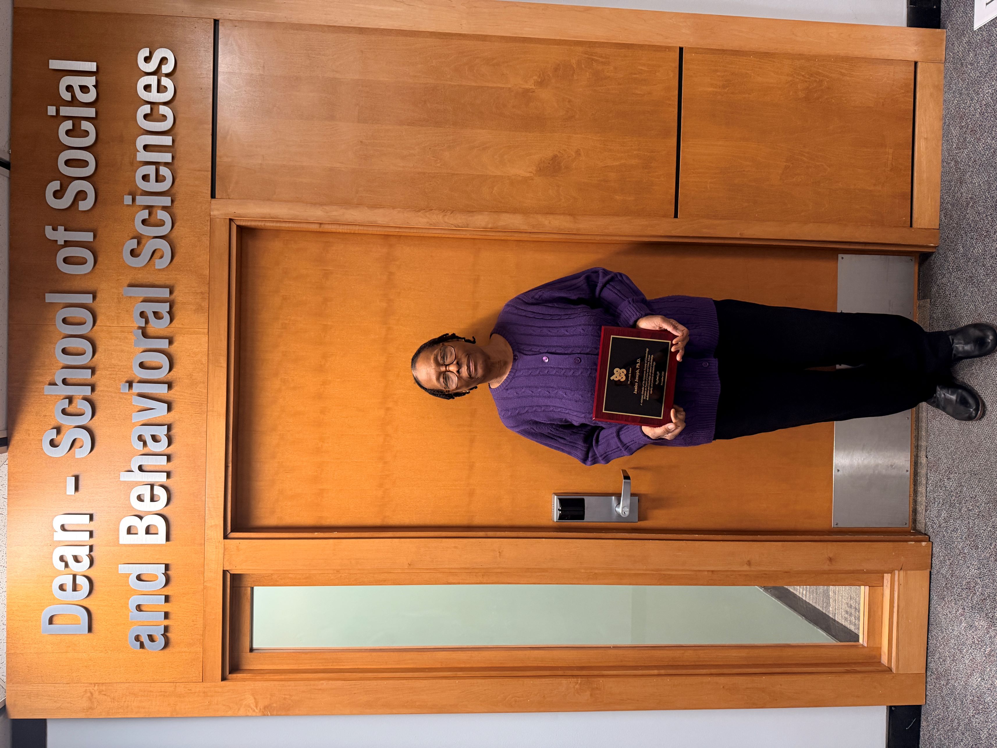 Janice Joseph's Award