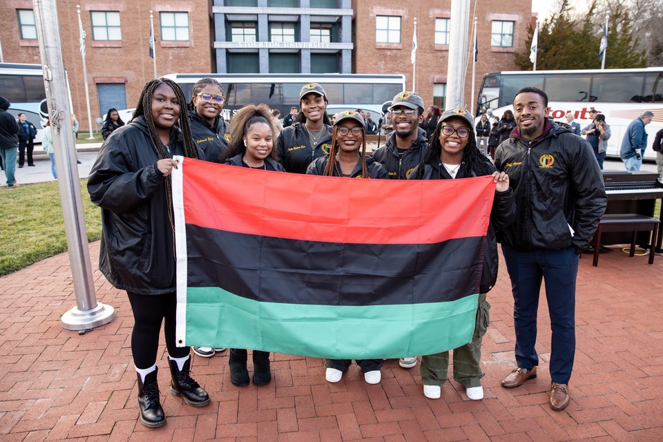 Pan-African Flag Raising