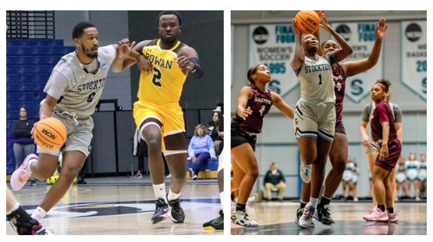 Men, Women's basketball teams