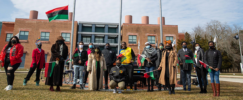 UBSS Flag Raising Celebrates Black Excellence