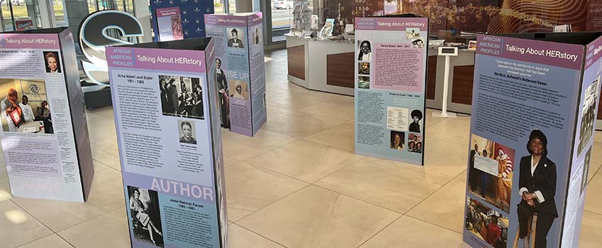 Herstory exhibit