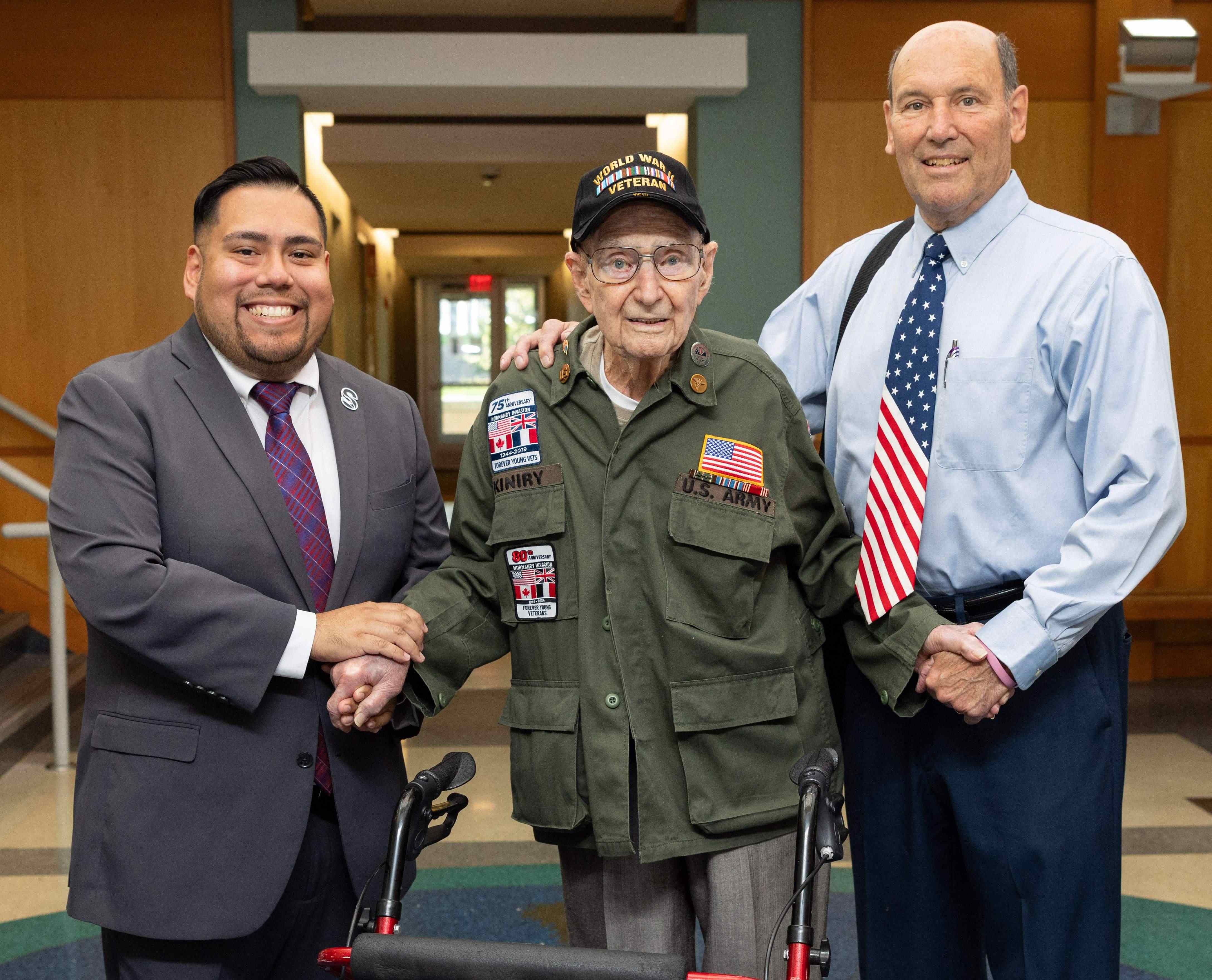 Irvin Moreno-Rodriguez, Andrew "Tim" Kiniry and Doug Cervi