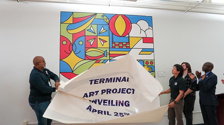 Art Students’ Murals unveiling