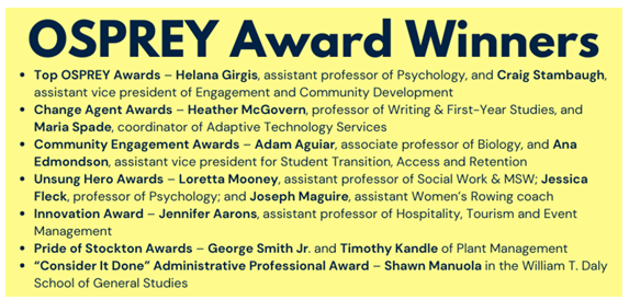 osprey awards
