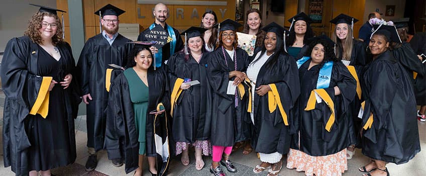 master's, doctoral grads