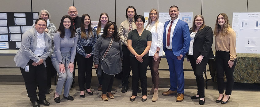 Ten Social Work Seniors Receive Program Distinction