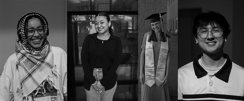 black and white portraits