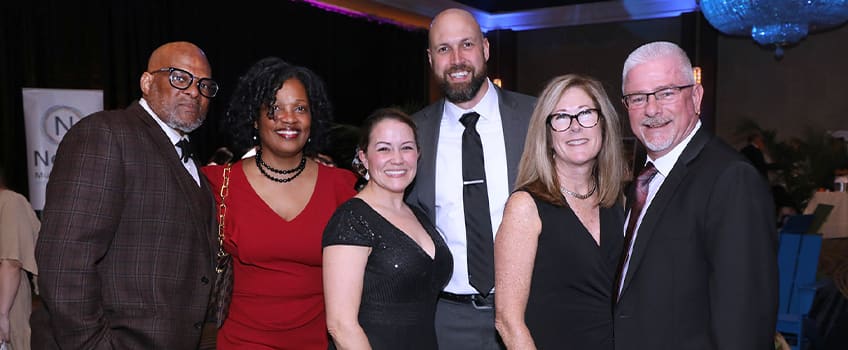 Foundation gala attendees