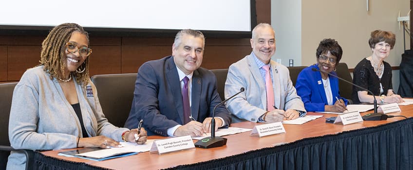 South Jersey Higher Education Alliance college and community college presidents 