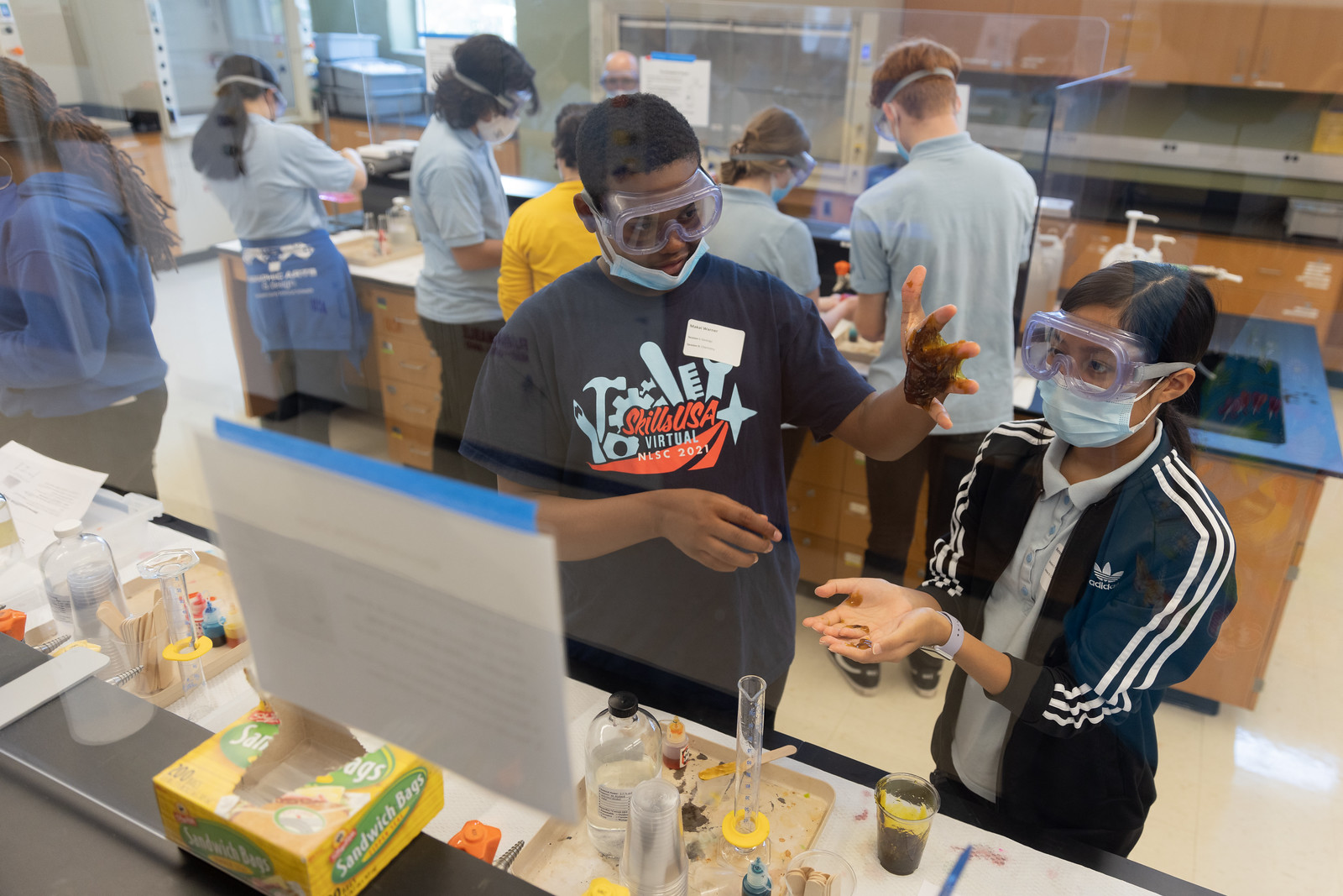 Students at Sciencepallooza