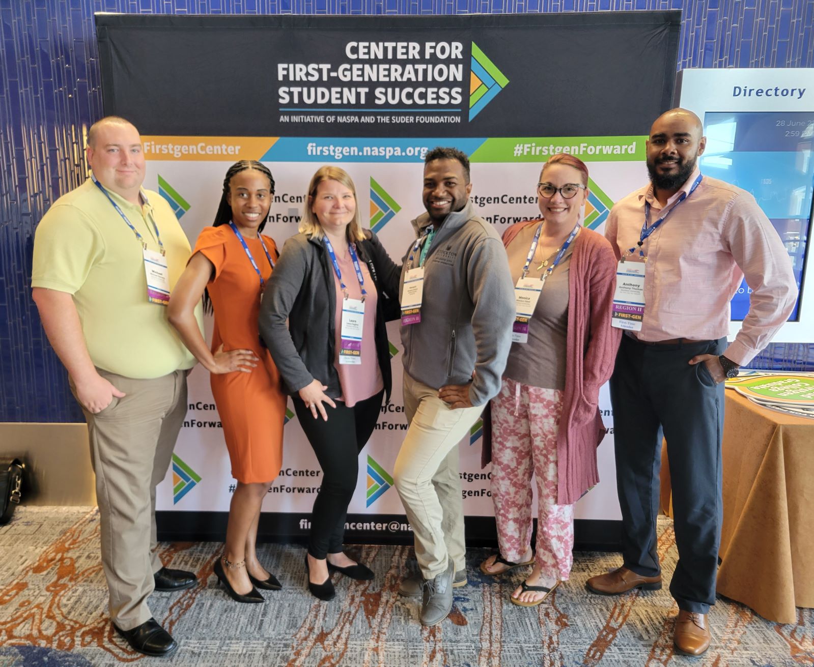 Student Affairs Staff Attends 2022 NASPA Conference