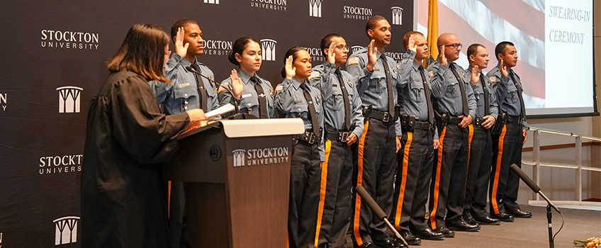 Nine New Stockton Officers