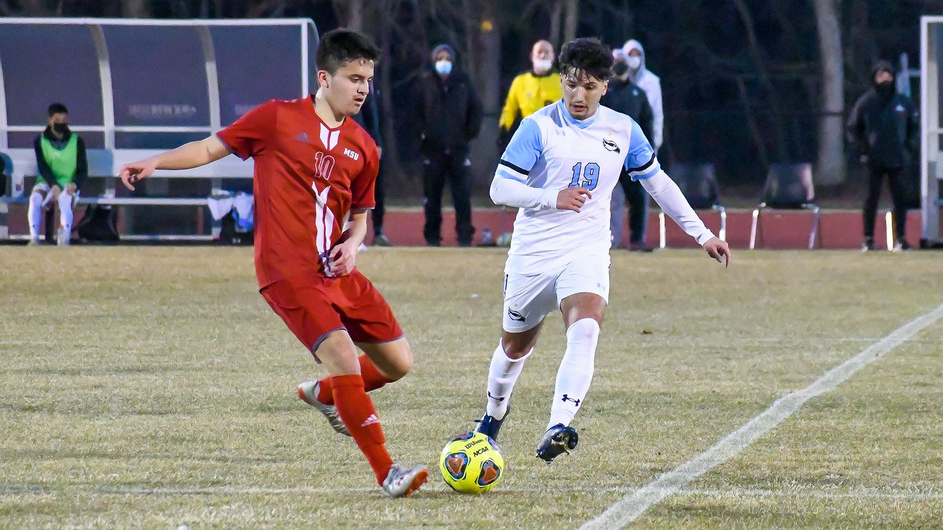 two soccer players